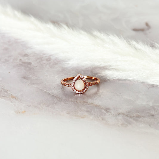 Timeless Teardrop Ring