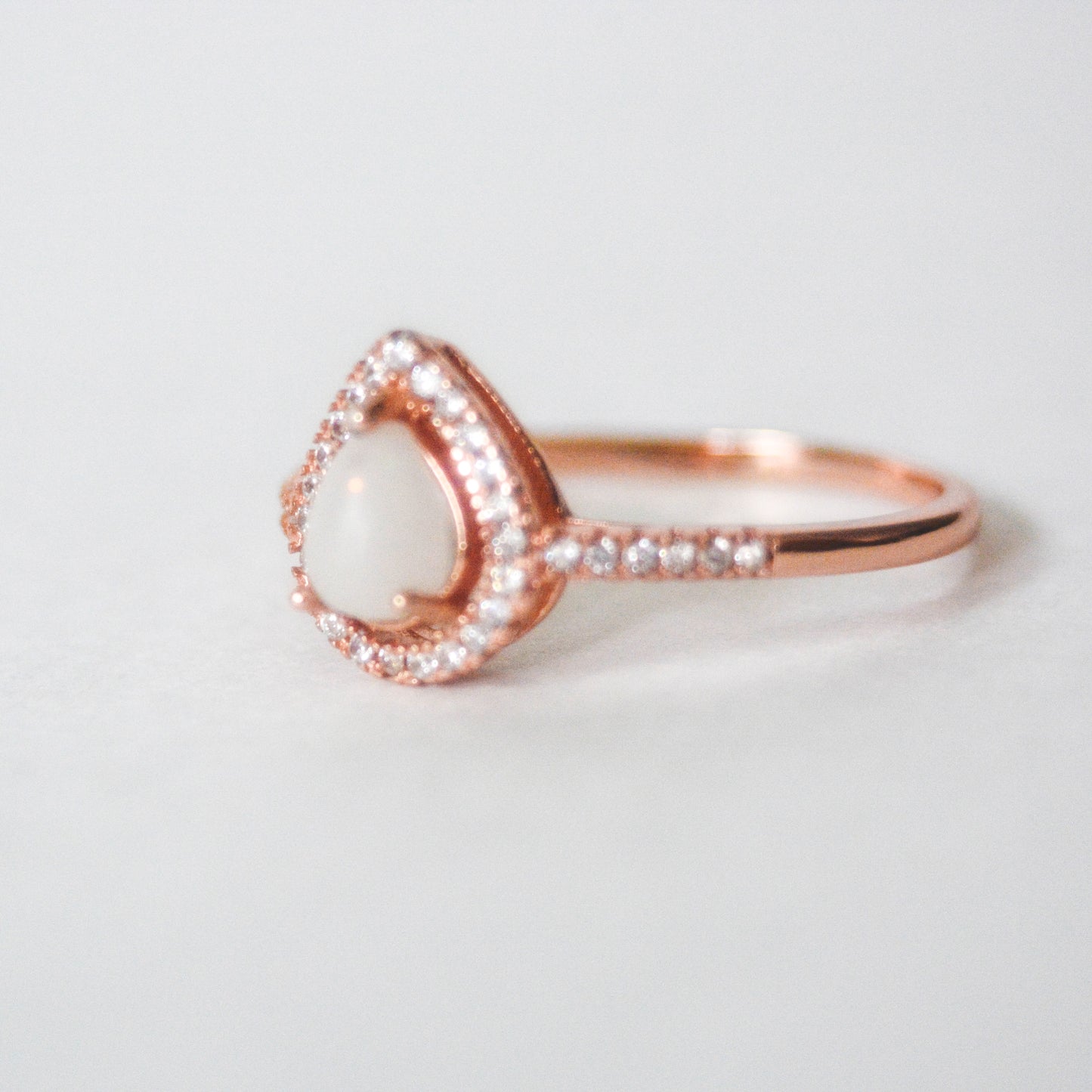 Timeless Teardrop Ring