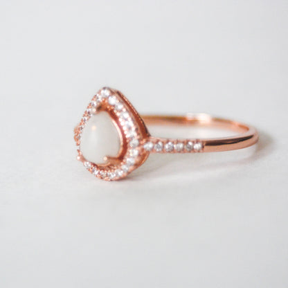 Timeless Teardrop Ring